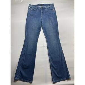7 For All Mankind Women's Kimmie Bootcut Blue Denim Jeans - Size 31 (33x34)